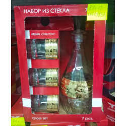 Набор для водки 7 пр "Версаче" Гусь хрустальный EAV08-1161/837