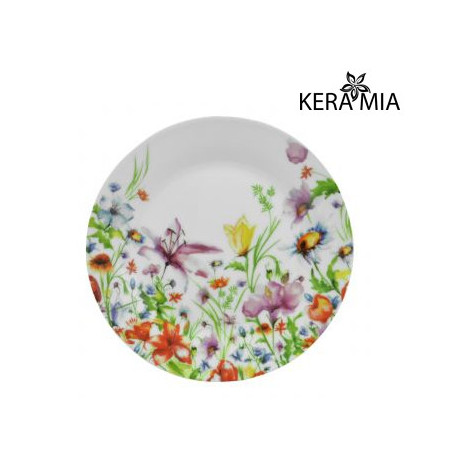 Тарелка десертная 19см Keramia Полевые цветы K24-198-081