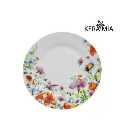 Тарелка обеденная 23см Keramia Полевые цветы K24-198-082