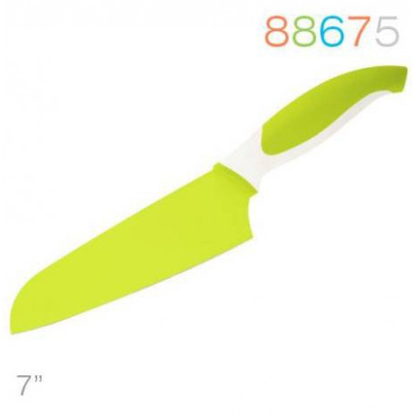 Нож 18 см сантоку зеленый Granchio 88675