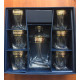 Набор для виски 7 предметов Bohemia Quadro (43249)