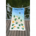 Полотенце пляжное 75х150 Lotus - Caretta велюр