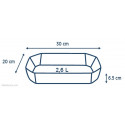 Набор форм 33х22 и 20х30 см Pyrex Inspiration 913S037