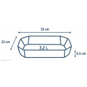 Набор форм 33х22 и 20х30 см Pyrex Inspiration 913S037