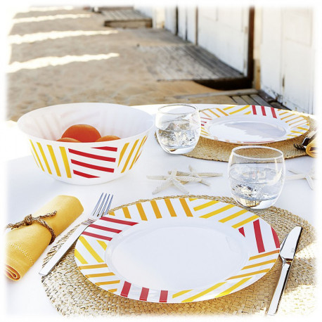 Тарелка Luminarc десертная 19см  Balnea Sun