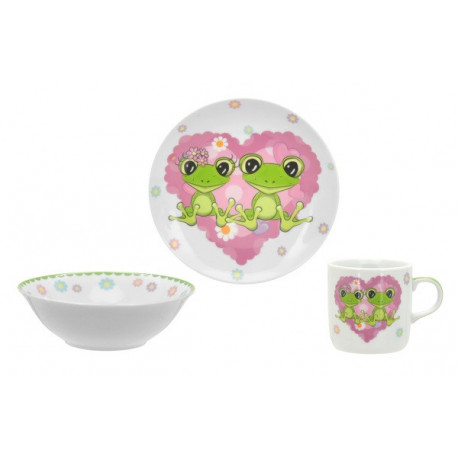Детский набор 3пр Limited Edition Happy Frogs C556