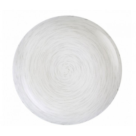 Тарелка обеденная  25см Luminarc Stonemania White H3541