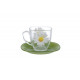 Сервиз чайный 12 предметов Luminarc Carine Paquerette Green N8508