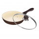 Сковорода Lessner 88343-20  Ceramiс Line  Brown D20