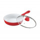 Сковорода Lessner 88342-22 Ceramiс Line  Red D22