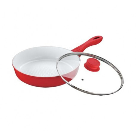 Сковорода Lessner  88342-26 Ceramiс Line  Red D26см
