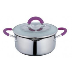 Кастрюля Lessner 5,1л 55114-24 Kew garden Violet