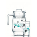 Набор для напитков 7 пр Luminarc Angelique Turquoise P6286
