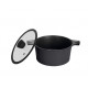 Кастрюля 4,2 л Ringel Zitrone Black RG-2108-24/1 BL
