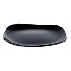 Тарелка обеденная 25,5см Luminarc Lotusia Black P7063