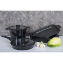 Кастрюля 5,8л/24см Ringel Zitrone Black RG-2108-24/2 BL
