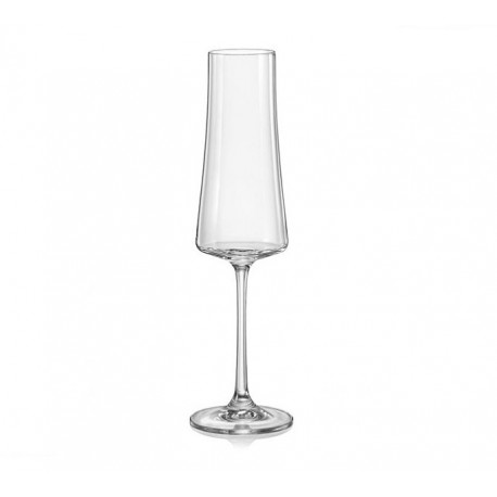 Набор бокалов для шампанского 6 шт/210мл Bohemia Xtra 40862/210