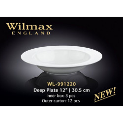 Тарелка глубокая  30,5см Wilmax WL-991220