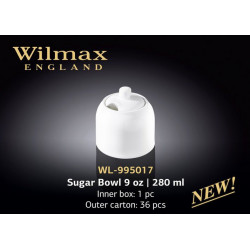 Сахарница 280мл Wilmax WL-995017/1C
