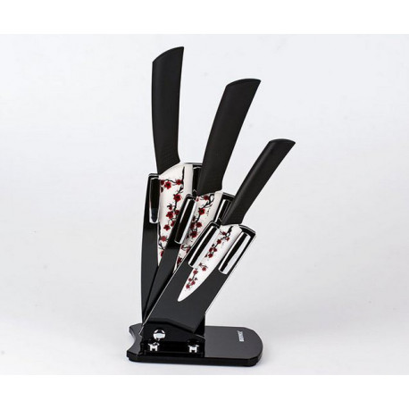 Набор керамических ножей Bergner 4пр. BG 4100