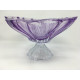 Фруктовница 330 мм Bohemia Plantica Amethyst