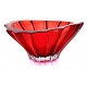 Конфетница 220 мм Bohemia Plantica Red