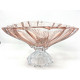 Фруктовница на ноге 330 мм Bohemia Plantica Pink