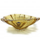 Фруктовница 330 мм Bohemia Plantica Amber