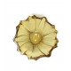 Фруктовница 330 мм Bohemia Plantica Amber