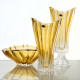 Ваза 320 мм Bohemia Plantica Amber