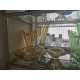 Фруктовница 330 мм Bohemia Plantica Amber