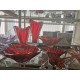 Ваза 320 мм Bohemia Plantica Red