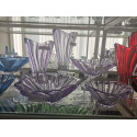Фруктовница 330 мм Bohemia Plantica Amethyst