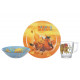 Набор детский 3 предмета Luminarc Disney Lion King P9345