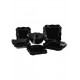Luminarc Authentic Black Сервиз столовый 19пр e6196