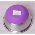 Миска Ø18*9см из нержавеющей стали c антискользящим дном Kamille 4346