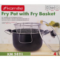 Кастрюля для фритюра 24 см. Kamille 5821