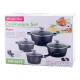 Набор посуды 9 предметов Kamille 4429
