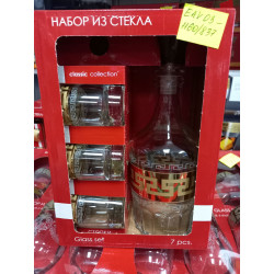 Набор для напитков 7 предметов "Цезарь" EAV03-1160/837 Гусь Хрустальный