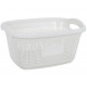 Корзина д/белья VIOLET HOUSE 1003 Виолетта WHITE б/кр. 28 л