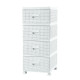 Комод Роттанг White Violet House 0357 Роттанг WHITE 38*45*90 см