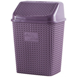 Корзина для мусора 10 л Violet House 0026 Виолетта PLUM 10 л