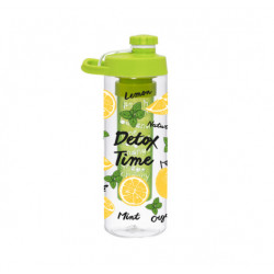 Бутылка для воды 650 мл Herevin Lemon-Detox Twist 161568-001