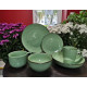 Тарелка обеденная 26см Ardesto Bagheria Pastel green AR2926GGC