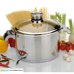 Кастрюля BergHOFF Invico Vitrum d24 см v6,8 л 1103457