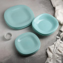 Тарелка десертная 19 см Luminarc Carine Light Turquoise P4246