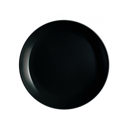 Тарелка обеденная 25 см Luminarc Diwali Black P0867