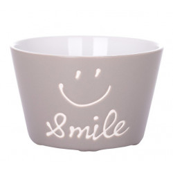 Салатник Smile Limited Edition серый JH6633-4