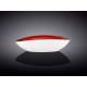 Блюдо овальное глубокое 25х16,5х6см Wilmax SPIRAL RED WL-669240 / A