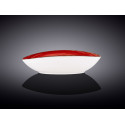 Блюдо овальное глубокое 25х16,5х6см Wilmax SPIRAL RED WL-669240 / A